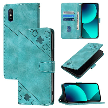 เคสโทรศัพท์หนังลายนูนที่ให้ความรู้สึกเหมือนผิวหนัง, For Xiaomi Redmi 9A / 9i / 9AT, For Xiaomi Poco M2 Global / Redmi 9, For Xiaomi Poco M3 Pro 5G / Redmi Note 10 5G, For Xiaomi Poco X3 GT, For Xiaomi Poco F3 / Redmi K40 / K40 Pro                      ...