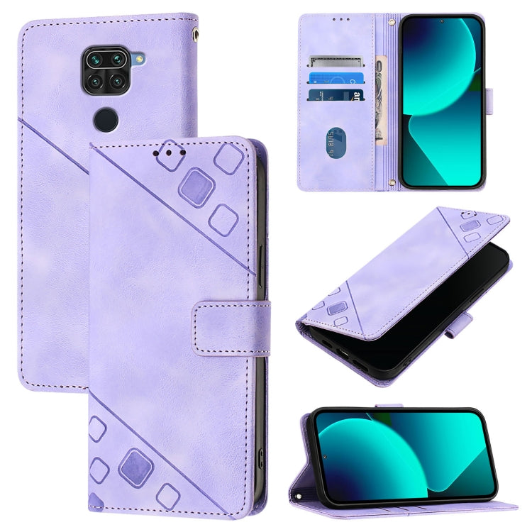 เคสโทรศัพท์หนังลายนูนที่ให้ความรู้สึกเหมือนผิวหนัง, For Xiaomi Mi 11 Pro, For Xiaomi Redmi Note 10 Pro 4G, For Xiaomi Poco M3 / Redmi 9 Power, For Xiaomi Redmi Note 9T Global, For Xiaomi Mi 11, For Xiaomi Redmi Note 9 4G / Redmi 10X 4G                 ...