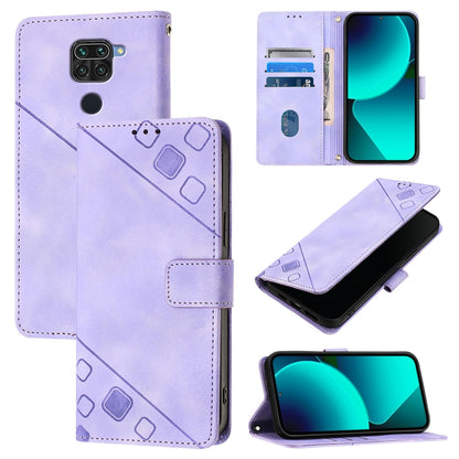 เคสโทรศัพท์หนังลายนูนที่ให้ความรู้สึกเหมือนผิวหนัง, For Xiaomi Mi 11 Pro, For Xiaomi Redmi Note 10 Pro 4G, For Xiaomi Poco M3 / Redmi 9 Power, For Xiaomi Redmi Note 9T Global, For Xiaomi Mi 11, For Xiaomi Redmi Note 9 4G / Redmi 10X 4G                 ...