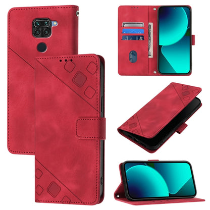 เคสโทรศัพท์หนังลายนูนที่ให้ความรู้สึกเหมือนผิวหนัง, For Xiaomi Mi 11 Pro, For Xiaomi Redmi Note 10 Pro 4G, For Xiaomi Poco M3 / Redmi 9 Power, For Xiaomi Redmi Note 9T Global, For Xiaomi Mi 11, For Xiaomi Redmi Note 9 4G / Redmi 10X 4G                 ...