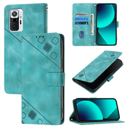 เคสโทรศัพท์หนังลายนูนที่ให้ความรู้สึกเหมือนผิวหนัง, For Xiaomi Mi 11 Pro, For Xiaomi Redmi Note 10 Pro 4G, For Xiaomi Poco M3 / Redmi 9 Power, For Xiaomi Redmi Note 9T Global, For Xiaomi Mi 11, For Xiaomi Redmi Note 9 4G / Redmi 10X 4G                 ...