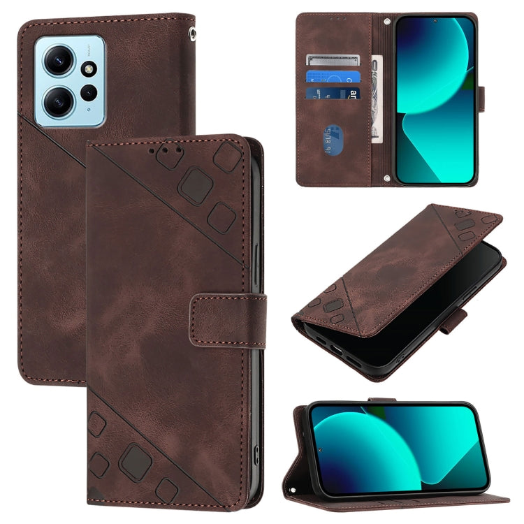 เคสโทรศัพท์หนังลายนูนที่ให้ความรู้สึกเหมือนผิวหนัง, For Xiaomi Redmi K70 / K70 Pro, For Xiaomi 13T, For Xiaomi Poco F5 5G/Redmi Note 12 Turbo, For Xiaomi Poco F5 Pro 5G/Redmi K60, For Xiaomi Redmi Note 12S 4G Global, For Xiaomi Poco C51 / A2+          ...