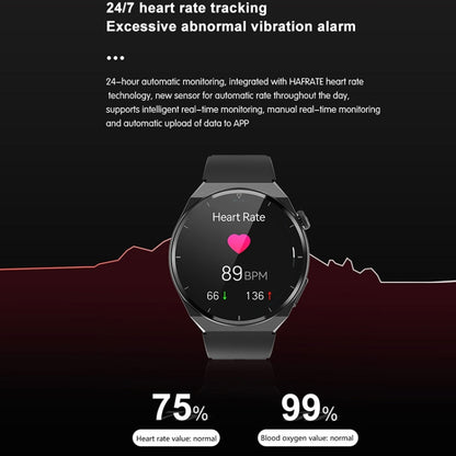 TK20 1.39 นิ้ว IP68 วงซิลิโคนกันน้ำสมาร์ทวอทช์รองรับ ECG / การดูแลครอบครัวระยะไกล / การตรวจสอบอุณหภูมิร่างกาย, Silicone Band (Red), Silicone Band (Black), Silicone Band (Blue)