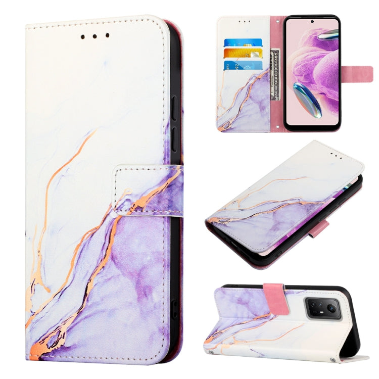 PT003 เคสโทรศัพท์หนังพลิกลายหินอ่อน, For Xiaomi Redmi Note 12S 4G Global, For Xiaomi 13T, For Xiaomi Poco F5 5G/Redmi Note 12 Turbo, For Xiaomi Poco F5 Pro 5G/Redmi K60
