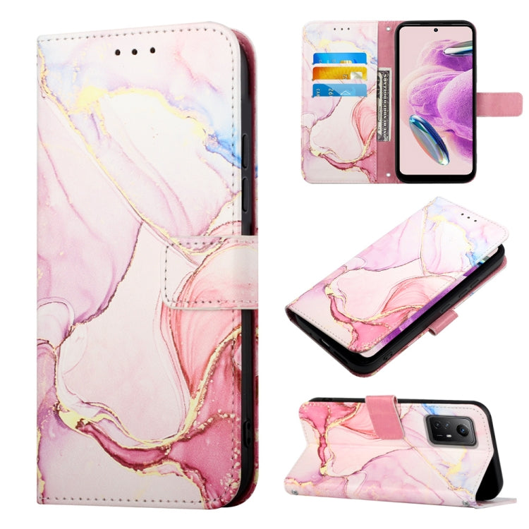 PT003 เคสโทรศัพท์หนังพลิกลายหินอ่อน, For Xiaomi Redmi Note 12S 4G Global, For Xiaomi 13T, For Xiaomi Poco F5 5G/Redmi Note 12 Turbo, For Xiaomi Poco F5 Pro 5G/Redmi K60