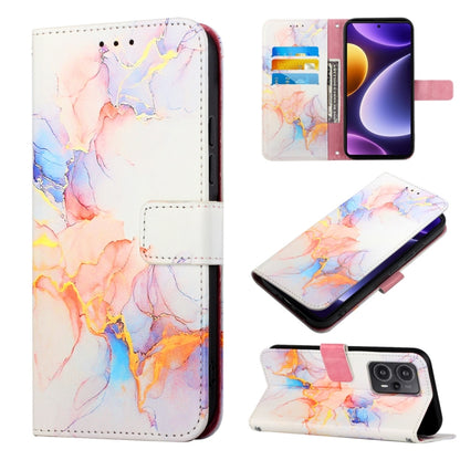 PT003 เคสโทรศัพท์หนังพลิกลายหินอ่อน, For Xiaomi Redmi Note 12S 4G Global, For Xiaomi 13T, For Xiaomi Poco F5 5G/Redmi Note 12 Turbo, For Xiaomi Poco F5 Pro 5G/Redmi K60