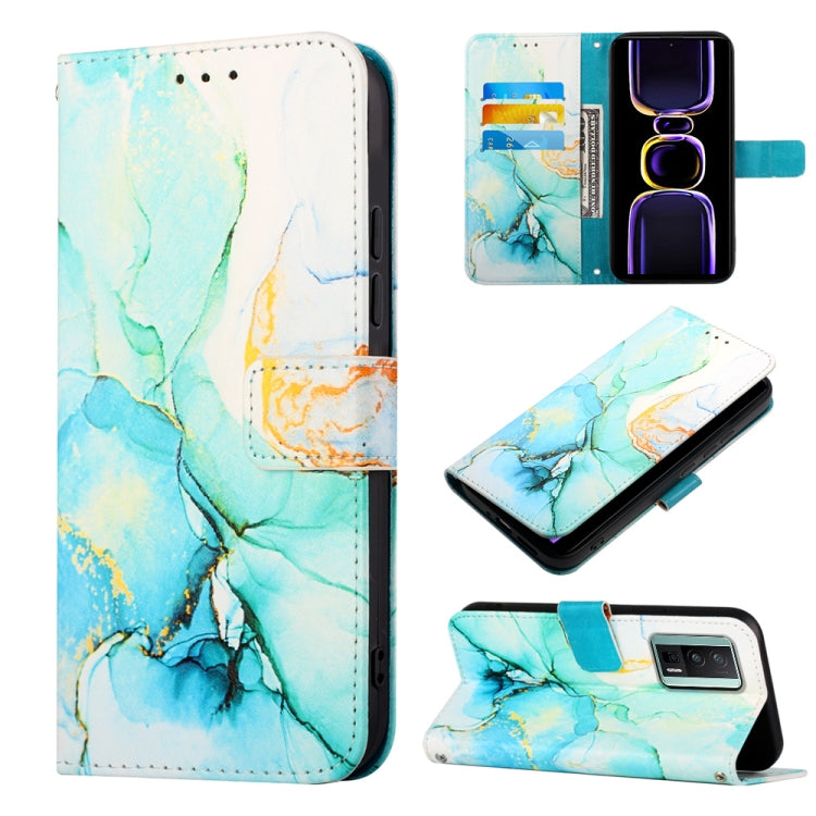 PT003 เคสโทรศัพท์หนังพลิกลายหินอ่อน, For Xiaomi Redmi Note 12S 4G Global, For Xiaomi 13T, For Xiaomi Poco F5 5G/Redmi Note 12 Turbo, For Xiaomi Poco F5 Pro 5G/Redmi K60