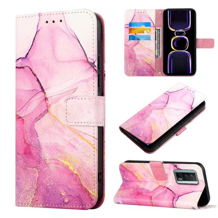 PT003 เคสโทรศัพท์หนังพลิกลายหินอ่อน, For Xiaomi Redmi Note 12S 4G Global, For Xiaomi 13T, For Xiaomi Poco F5 5G/Redmi Note 12 Turbo, For Xiaomi Poco F5 Pro 5G/Redmi K60