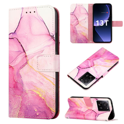 PT003 เคสโทรศัพท์หนังพลิกลายหินอ่อน, For Xiaomi Redmi Note 12S 4G Global, For Xiaomi 13T, For Xiaomi Poco F5 5G/Redmi Note 12 Turbo, For Xiaomi Poco F5 Pro 5G/Redmi K60