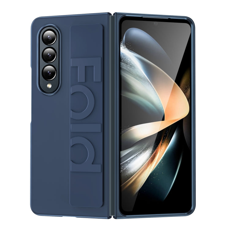 ที่ใส่สายรัดข้อมือซิลิโคนเคสโทรศัพท์แบบพับได้, For Samsung Galaxy Z Fold4, For Samsung Galaxy Z Fold3