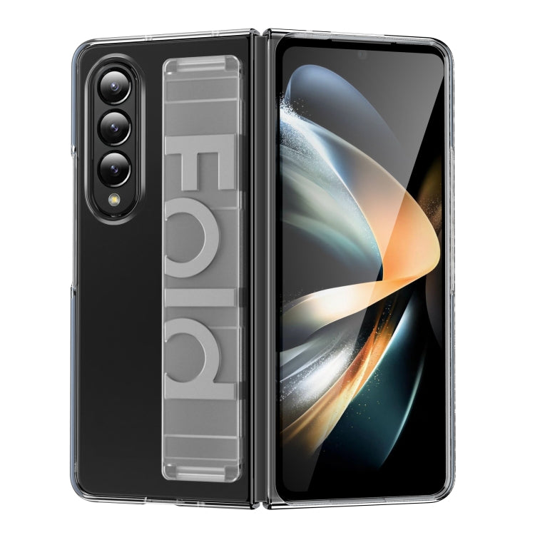 ที่ใส่สายรัดข้อมือซิลิโคนเคสโทรศัพท์แบบพับได้, For Samsung Galaxy Z Fold4, For Samsung Galaxy Z Fold3
