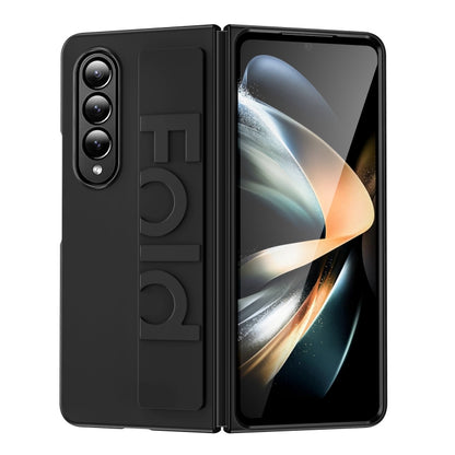 ที่ใส่สายรัดข้อมือซิลิโคนเคสโทรศัพท์แบบพับได้, For Samsung Galaxy Z Fold4, For Samsung Galaxy Z Fold3
