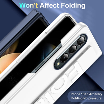 ที่ใส่สายรัดข้อมือซิลิโคนเคสโทรศัพท์แบบพับได้, For Samsung Galaxy Z Fold4, For Samsung Galaxy Z Fold3