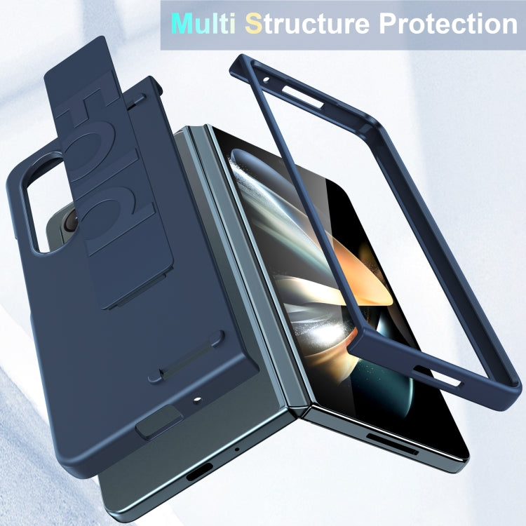 ที่ใส่สายรัดข้อมือซิลิโคนเคสโทรศัพท์แบบพับได้, For Samsung Galaxy Z Fold4, For Samsung Galaxy Z Fold3