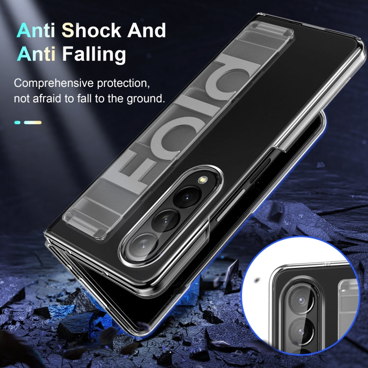 ที่ใส่สายรัดข้อมือซิลิโคนเคสโทรศัพท์แบบพับได้, For Samsung Galaxy Z Fold4, For Samsung Galaxy Z Fold3