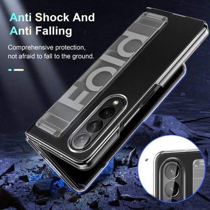 ที่ใส่สายรัดข้อมือซิลิโคนเคสโทรศัพท์แบบพับได้, For Samsung Galaxy Z Fold4, For Samsung Galaxy Z Fold3