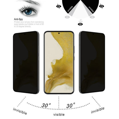 ฟิล์มกระจกนิรภัย 3D Curved Edge Privacy, For Samsung Galaxy S22 5G, For Samsung Galaxy S22+ 5G, For Samsung Galaxy S22 Ultra 5G