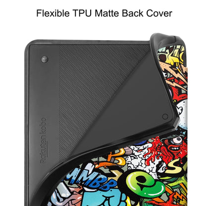 เคสสมาร์ทแท็บเล็ตหนัง TPU เปลี่ยนรูปทาสี, For Kobo Elipsa 2E