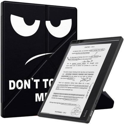 เคสสมาร์ทแท็บเล็ตหนัง TPU เปลี่ยนรูปทาสี, For Kobo Elipsa 2E