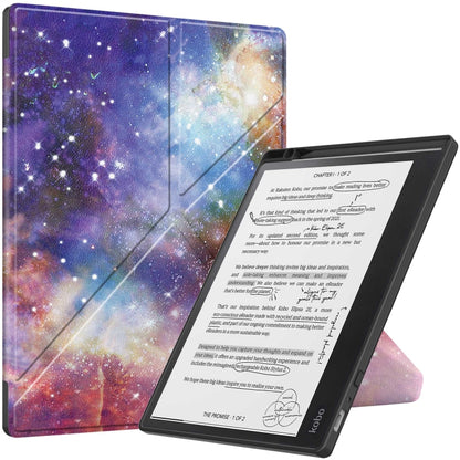 เคสสมาร์ทแท็บเล็ตหนัง TPU เปลี่ยนรูปทาสี, For Kobo Elipsa 2E