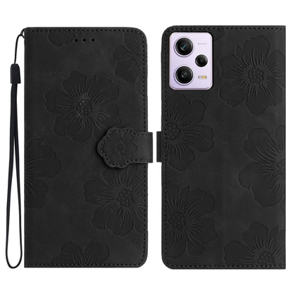 เคสโทรศัพท์หนังลายนูนดอกไม้, For Xiaomi Redmi Note 8T, For Xiaomi Redmi Note 10 5G, For Xiaomi Redmi Note 11 Pro 5G Global, For Xiaomi Redmi Note 11 4G Global / Note 11S, For Xiaomi Redmi Note 12 5G, For Xiaomi Redmi Note 12 Pro 5G                     ...