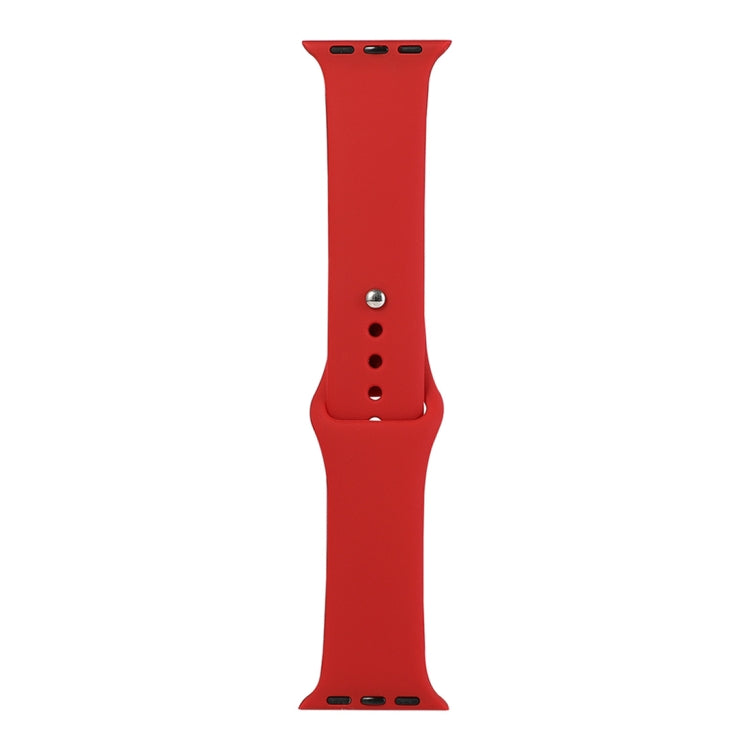สายนาฬิกาซิลิโคนสำหรับเปลี่ยน ส่วนสั้น (ตัวเมีย), For Apple Watch Series 8&7 41mm / SE 2&6&SE&5&4 40mm / 3&2&1 38mm, For Apple Watch Ultra 49mm / Series 8&7 45mm / SE 2&6&SE&5&4 44mm / 3&2&1 42mm