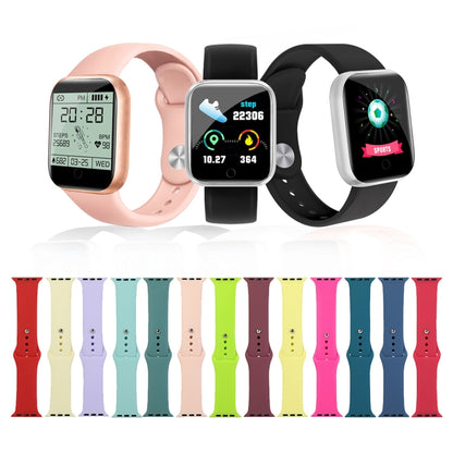 สายนาฬิกาซิลิโคนสำหรับเปลี่ยน ส่วนสั้น (ตัวเมีย), For Apple Watch Series 8&7 41mm / SE 2&6&SE&5&4 40mm / 3&2&1 38mm, For Apple Watch Ultra 49mm / Series 8&7 45mm / SE 2&6&SE&5&4 44mm / 3&2&1 42mm
