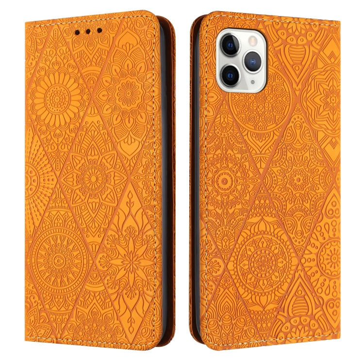 เคสโทรศัพท์หนังดูดซับนูนชาติพันธุ์, For iPhone 11, For iPhone 11 Pro, For iPhone 11 Pro Max, For iPhone X / XS, For iPhone XR, For iPhone XS Max, For iPhone SE 2022 / 7 / 8, For iPhone 7 Plus / 8 Plus