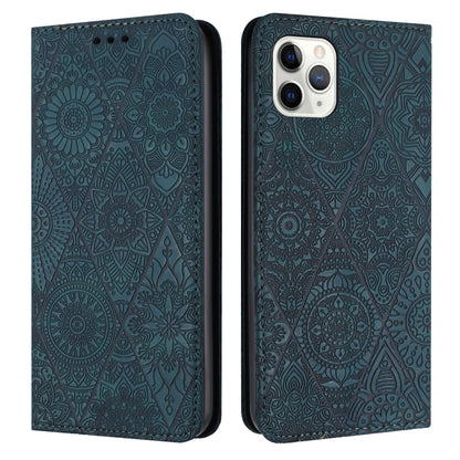 เคสโทรศัพท์หนังดูดซับนูนชาติพันธุ์, For iPhone 11, For iPhone 11 Pro, For iPhone 11 Pro Max, For iPhone X / XS, For iPhone XR, For iPhone XS Max, For iPhone SE 2022 / 7 / 8, For iPhone 7 Plus / 8 Plus