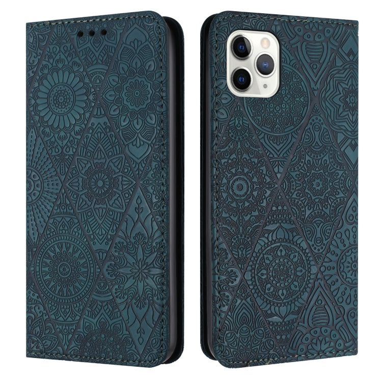 เคสโทรศัพท์หนังดูดซับนูนชาติพันธุ์, For iPhone 11, For iPhone 11 Pro, For iPhone 11 Pro Max, For iPhone X / XS, For iPhone XR, For iPhone XS Max, For iPhone SE 2022 / 7 / 8, For iPhone 7 Plus / 8 Plus