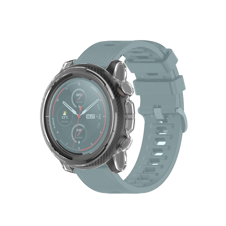 เคสนาฬิกาซิลิโคน TPU ใส, For Suunto 9, For Garmin Approach S62, For Huawei Watch GT 2e, For Amazfit 3