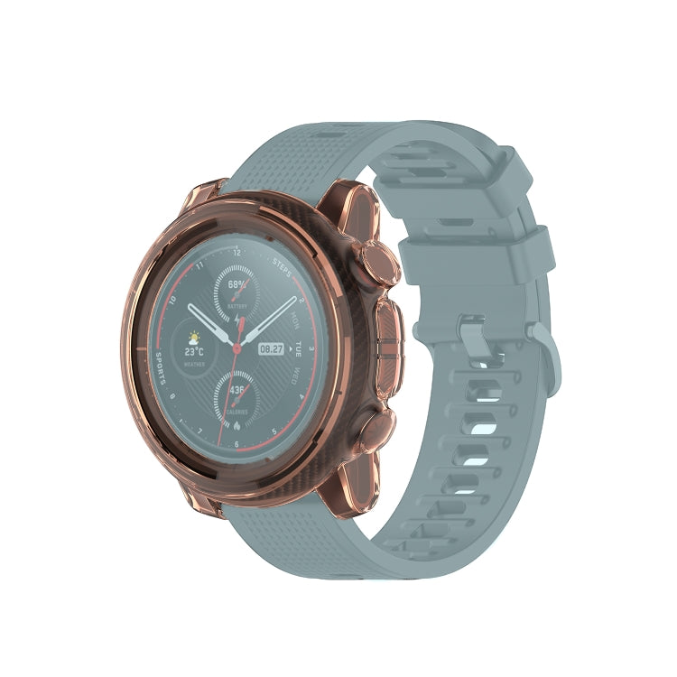 เคสนาฬิกาซิลิโคน TPU ใส, For Suunto 9, For Garmin Approach S62, For Huawei Watch GT 2e, For Amazfit 3