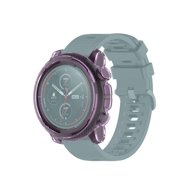เคสนาฬิกาซิลิโคน TPU ใส, For Suunto 9, For Garmin Approach S62, For Huawei Watch GT 2e, For Amazfit 3