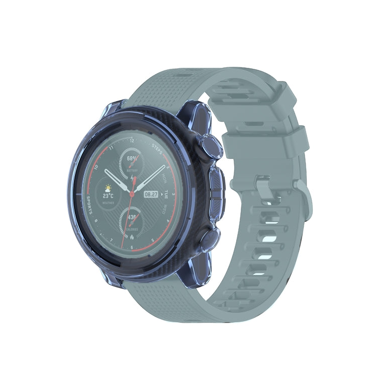 เคสนาฬิกาซิลิโคน TPU ใส, For Suunto 9, For Garmin Approach S62, For Huawei Watch GT 2e, For Amazfit 3