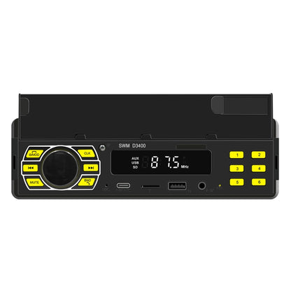 SWM D3400 เครื่องเล่น MP3 บลูทูธในรถยนต์รองรับ Smart Voice Assistant / FM