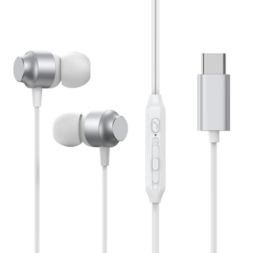 JOYROOM JR-EC06 Type-C หูฟังแบบมีสายโลหะในหู, ความยาว: 1.2 ม., JR-EC06