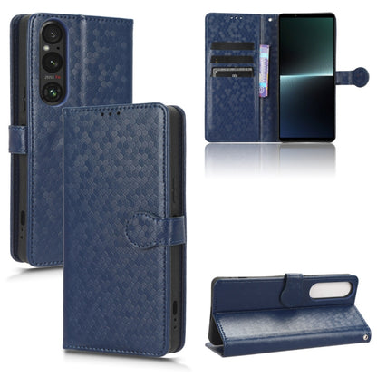 เคสโทรศัพท์หนังลายจุดรังผึ้ง, For Sony Xperia 1 VIII, For Sony Xperia 10 VII, For Sony Xperia 1 VII, For Sony Xperia 10 VI, For Sony Xperia 1 VI, For Sony Xperia 1 V, For Sony Xperia 10 V