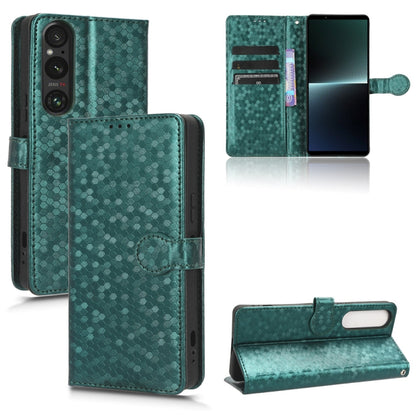 เคสโทรศัพท์หนังลายจุดรังผึ้ง, For Sony Xperia 1 VIII, For Sony Xperia 10 VII, For Sony Xperia 1 VII, For Sony Xperia 10 VI, For Sony Xperia 1 VI, For Sony Xperia 1 V, For Sony Xperia 10 V