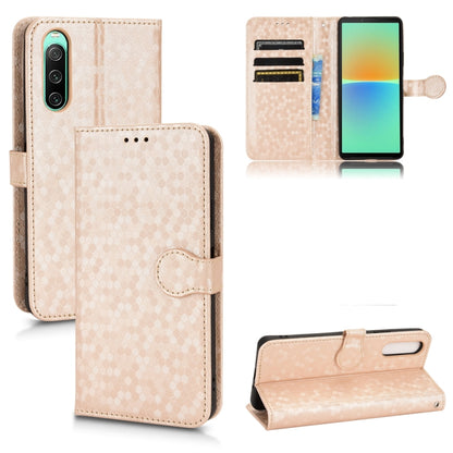 เคสโทรศัพท์หนังลายจุดรังผึ้ง, For Sony Xperia 1 VIII, For Sony Xperia 10 VII, For Sony Xperia 1 VII, For Sony Xperia 10 VI, For Sony Xperia 1 VI, For Sony Xperia 1 V, For Sony Xperia 10 V