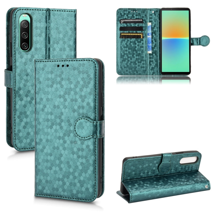 เคสโทรศัพท์หนังลายจุดรังผึ้ง, For Sony Xperia 1 VIII, For Sony Xperia 10 VII, For Sony Xperia 1 VII, For Sony Xperia 10 VI, For Sony Xperia 1 VI, For Sony Xperia 1 V, For Sony Xperia 10 V