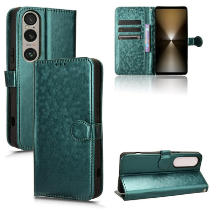 เคสโทรศัพท์หนังลายจุดรังผึ้ง, For Sony Xperia 1 VIII, For Sony Xperia 10 VII, For Sony Xperia 1 VII, For Sony Xperia 10 VI, For Sony Xperia 1 VI, For Sony Xperia 1 V, For Sony Xperia 10 V