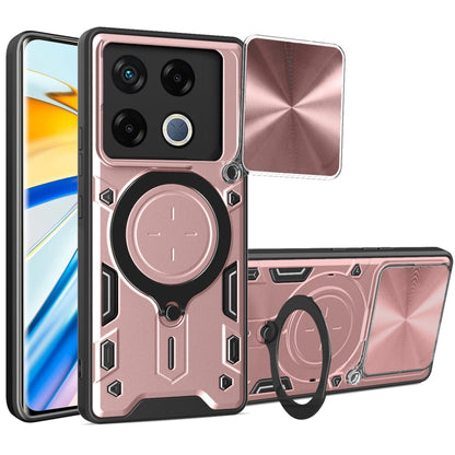 ซองใส่โทรศัพท์แบบแม่เหล็ก Camshield แบบเลื่อนพื้นผิวซีดี, For Infinix Note 40 5G, For Infinix Smart 8 Plus, For Infinix GT 20 Pro, For Infinix Hot 40i / Smart 8, For Infinix Note 30 4G/5G, For Infinix Note 30 Pro 4G, For Infinix Note 30 VIP 5G         ...