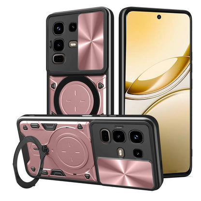 ซองใส่โทรศัพท์แบบแม่เหล็ก Camshield แบบเลื่อนพื้นผิวซีดี, For Infinix Hot 70 5G, For Infinix Note Edge 5G, For Infinix Note 60 Pro 5G, For Infinix GT 30 Pro, For Infinix Note 50s, For Infinix Note 50x, For Infinix Smart 9 / Hot 50i, For Infinix Hot 50 4G