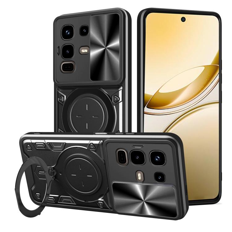 ซองใส่โทรศัพท์แบบแม่เหล็ก Camshield แบบเลื่อนพื้นผิวซีดี, For Infinix Hot 70 5G, For Infinix Note Edge 5G, For Infinix Note 60 Pro 5G, For Infinix GT 30 Pro, For Infinix Note 50s, For Infinix Note 50x, For Infinix Smart 9 / Hot 50i, For Infinix Hot 50 4G