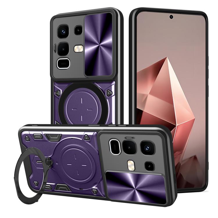ซองใส่โทรศัพท์แบบแม่เหล็ก Camshield แบบเลื่อนพื้นผิวซีดี, For Infinix Hot 70 5G, For Infinix Note Edge 5G, For Infinix Note 60 Pro 5G, For Infinix GT 30 Pro, For Infinix Note 50s, For Infinix Note 50x, For Infinix Smart 9 / Hot 50i, For Infinix Hot 50 4G