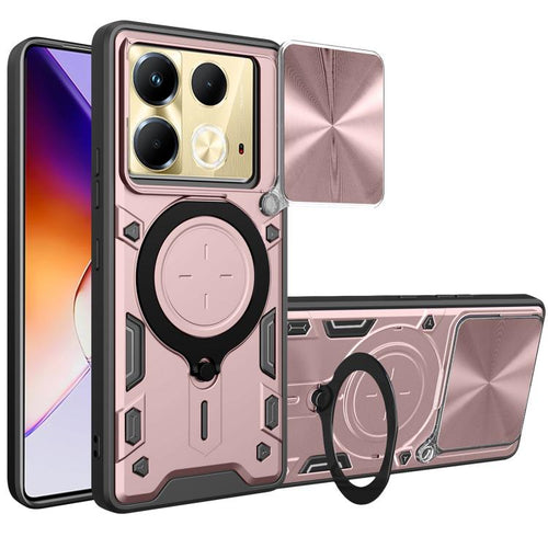 ซองใส่โทรศัพท์แบบแม่เหล็ก Camshield แบบเลื่อนพื้นผิวซีดี, For Infinix Note 40 5G, For Infinix Smart 8 Plus, For Infinix GT 20 Pro, For Infinix Hot 40i / Smart 8, For Infinix Note 30 4G/5G, For Infinix Note 30 Pro 4G, For Infinix Note 30 VIP 5G         ...