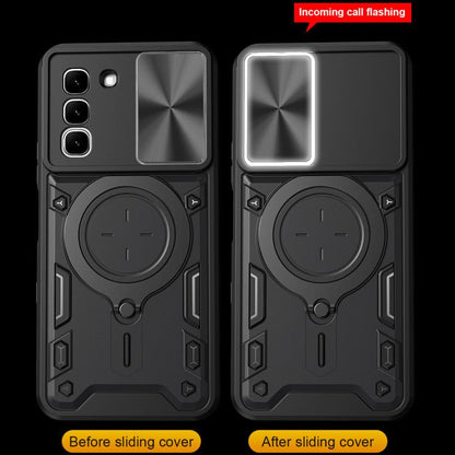 ซองใส่โทรศัพท์แบบแม่เหล็ก Camshield แบบเลื่อนพื้นผิวซีดี, For Infinix Hot 70 5G, For Infinix Note Edge 5G, For Infinix Note 60 Pro 5G, For Infinix GT 30 Pro, For Infinix Note 50s, For Infinix Note 50x, For Infinix Smart 9 / Hot 50i, For Infinix Hot 50 4G