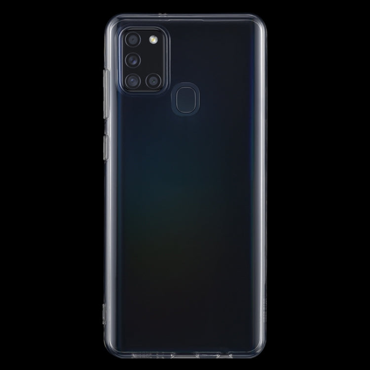 0.75 มม. บางเฉียบโปร่งใส TPU เคสป้องกัน, For Samsung Galaxy A21s, For Xiaomi Redmi Note 9, For Huawei Y6p, For Xiaomi Redmi 10X Pro, For Vivo X50