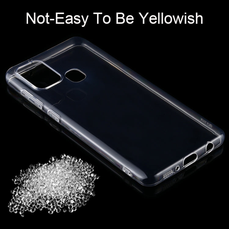 0.75 มม. บางเฉียบโปร่งใส TPU เคสป้องกัน, For Samsung Galaxy A21s, For Xiaomi Redmi Note 9, For Huawei Y6p, For Xiaomi Redmi 10X Pro, For Vivo X50