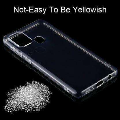 0.75 มม. บางเฉียบโปร่งใส TPU เคสป้องกัน, For Samsung Galaxy A21s, For Xiaomi Redmi Note 9, For Huawei Y6p, For Xiaomi Redmi 10X Pro, For Vivo X50